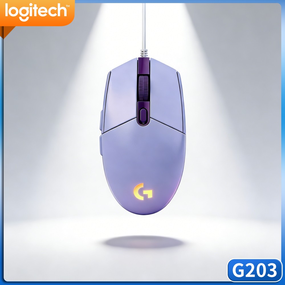 Logitech Mouse G203 - Проводная игровая мышь Logitech G203 с