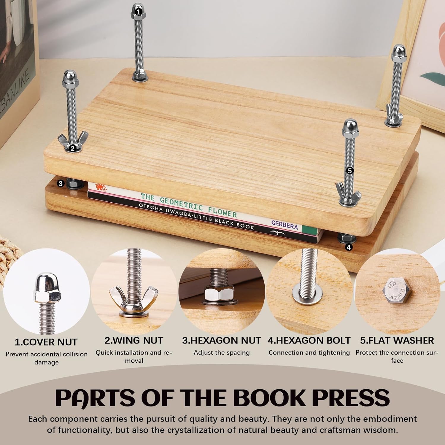 Деревянный пресс для книг, инс – обзор и цена Binding Machine Comb