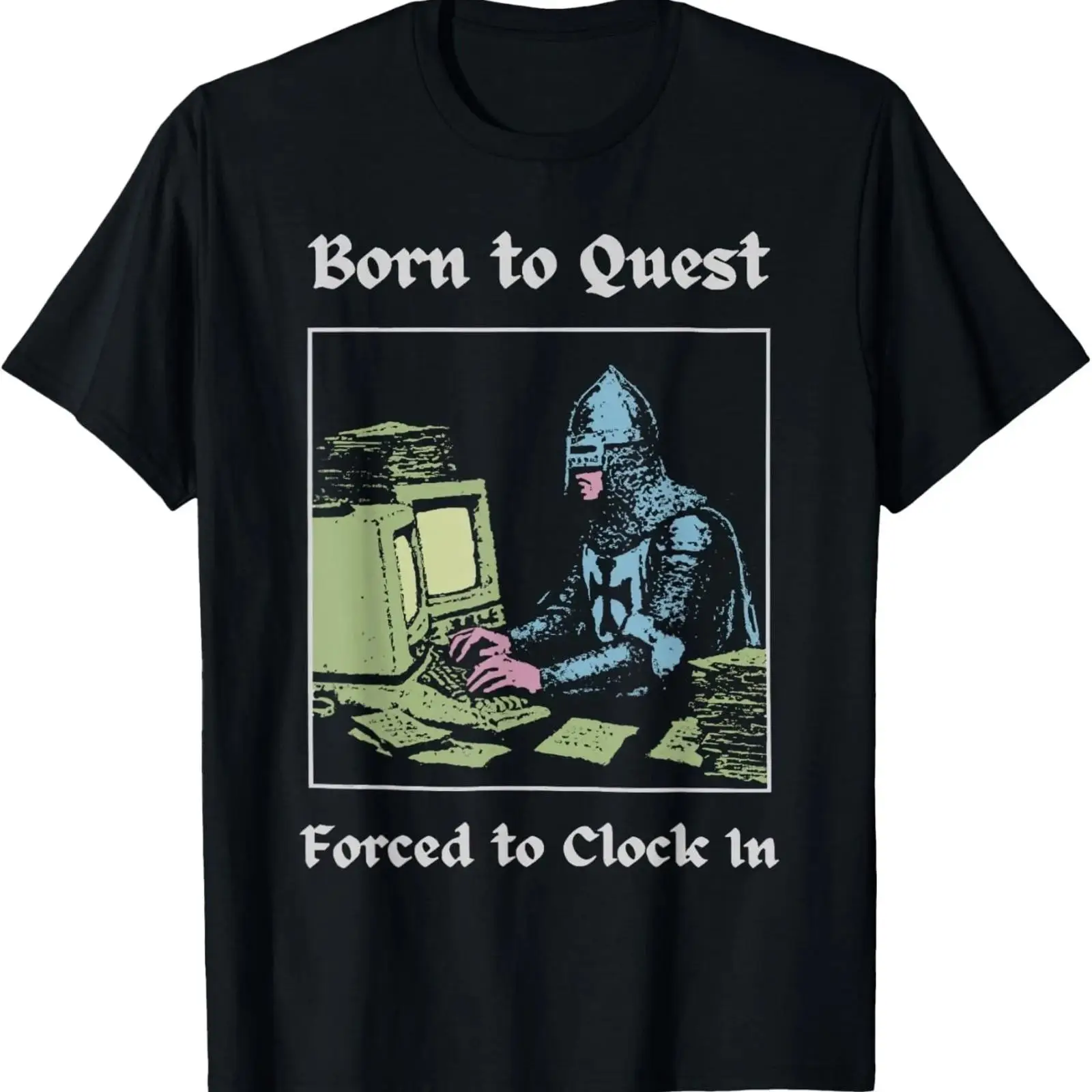 Футболка унисекс Born to Quest – обзор и цена Office Quest