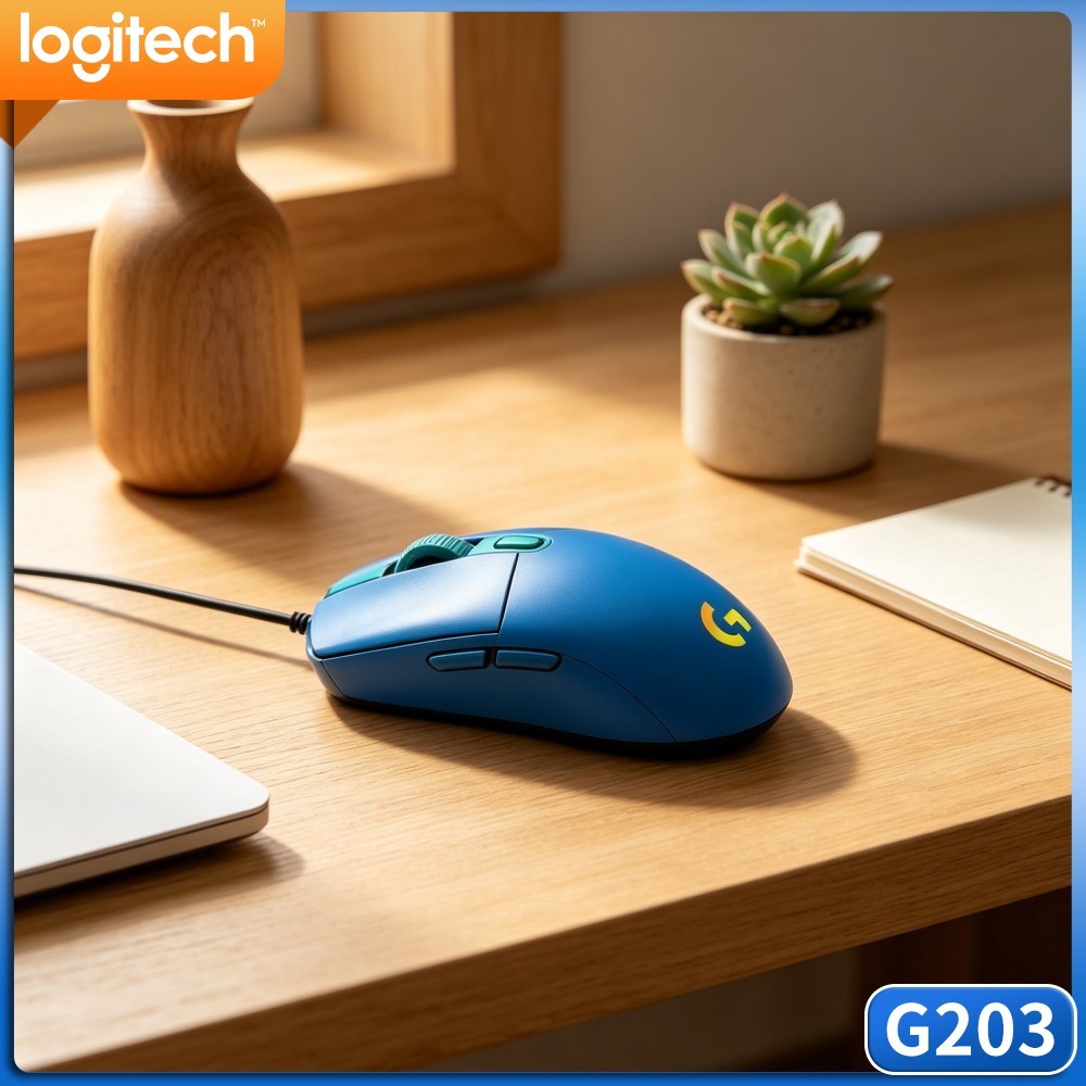 Проводная игровая мышь Logitec – обзор и цена Logitech Mouse G203