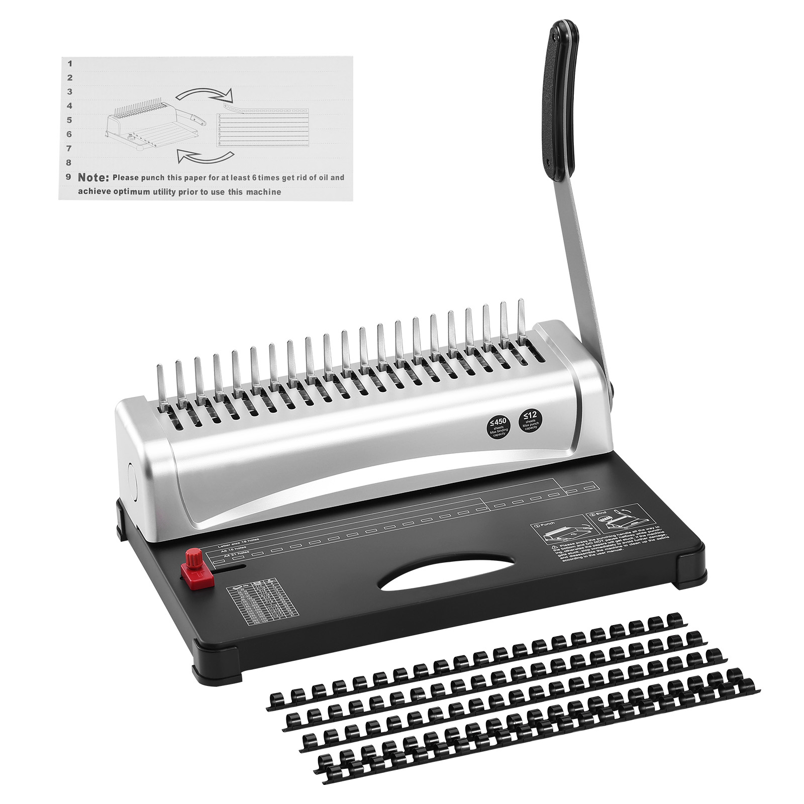 VEVOR – машина для переплета к – обзор и цена Binding Machine Comb