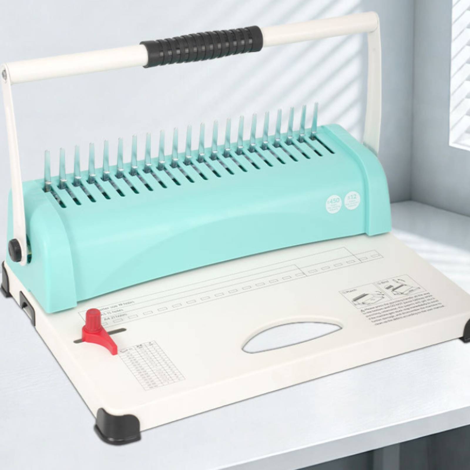 Настольный переплетный станок  – обзор и цена Binding Machine Comb